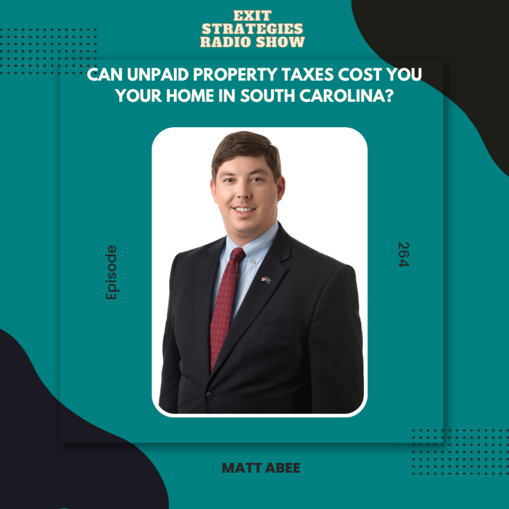 Matt Abee explains South Carolina tax sales and homeowner rights.